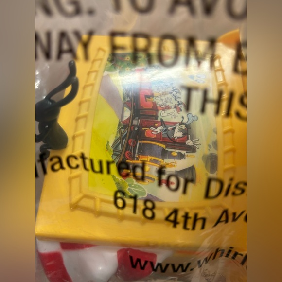 Disney Parks Mickey Minnie Perfect Picnic Basket Popcorn Bucket Runaway Railway - Picture 10 of 11